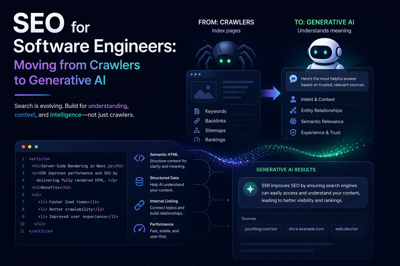 SEO for Software Engineers: Moving from Crawlers to Generative AI